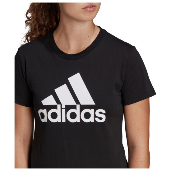 Adidas Γυναικεία κοντομάνικη μπλούζα Loungewear Essentials Logo Tee